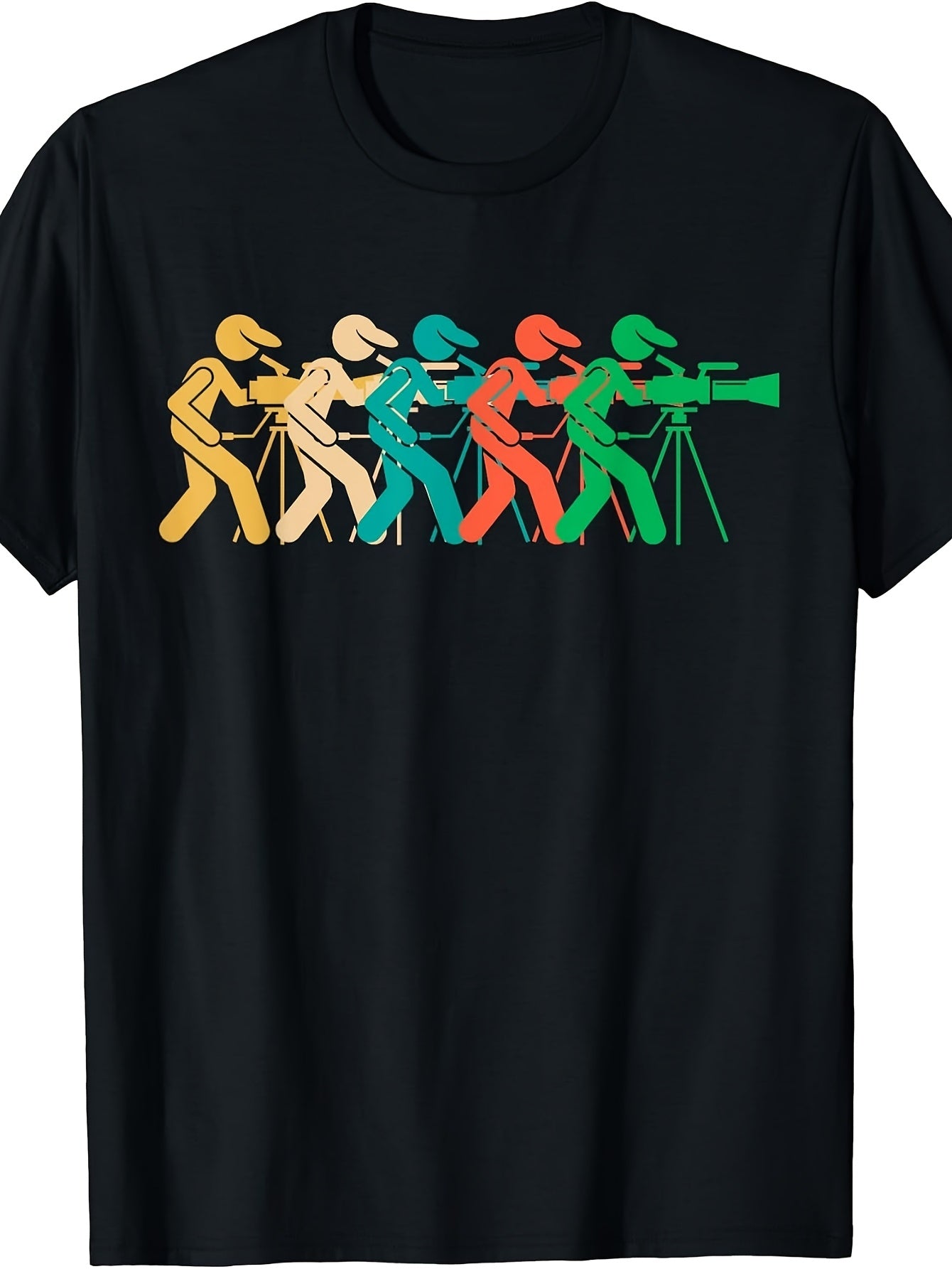 Retro Art Cameraman Vintage Film Filmaker Filming Art Tee