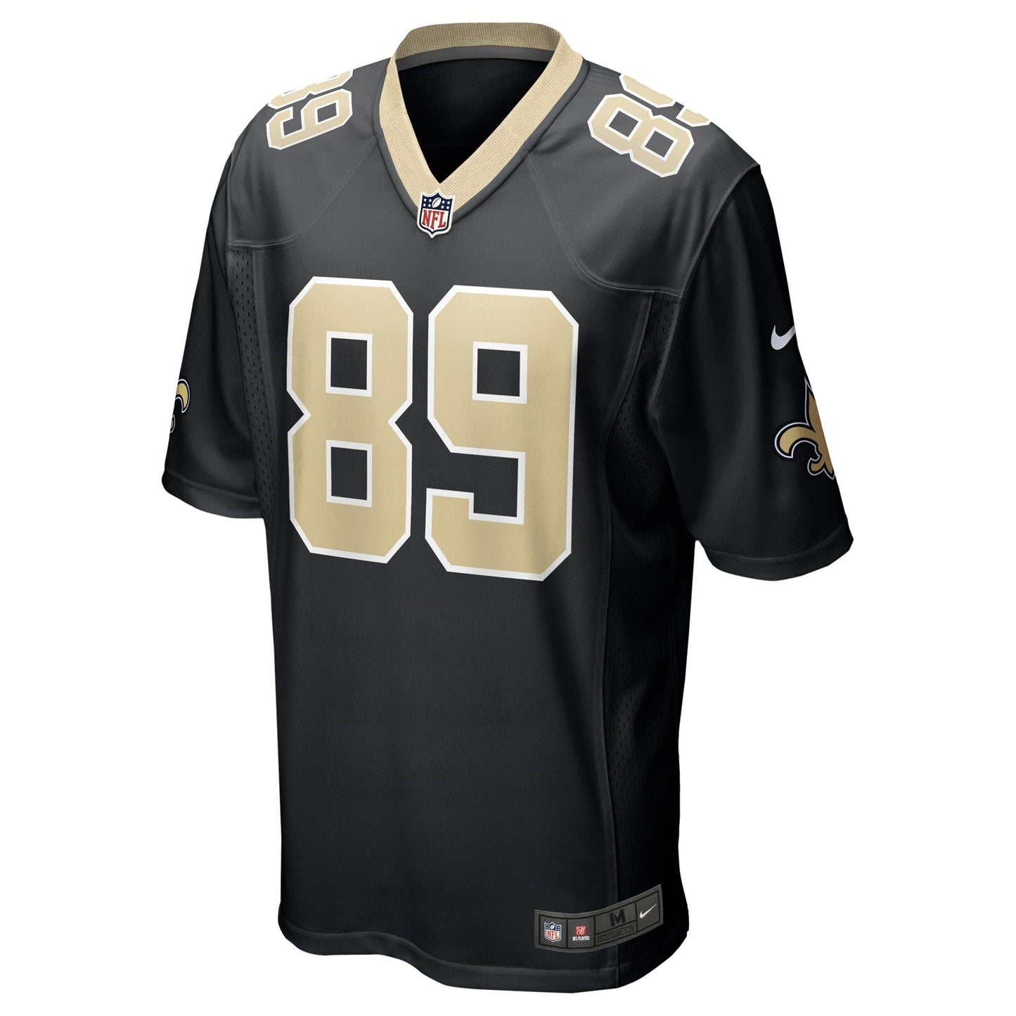 Tommy Hudson New Orleans Saints Nike Team Game Jersey -  Black