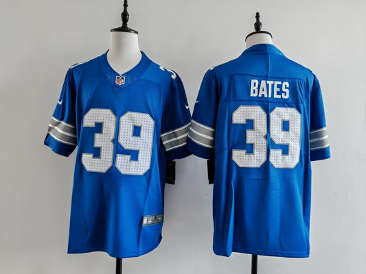 Men's Detroit Lions Jake Bates Jersey -  Blue