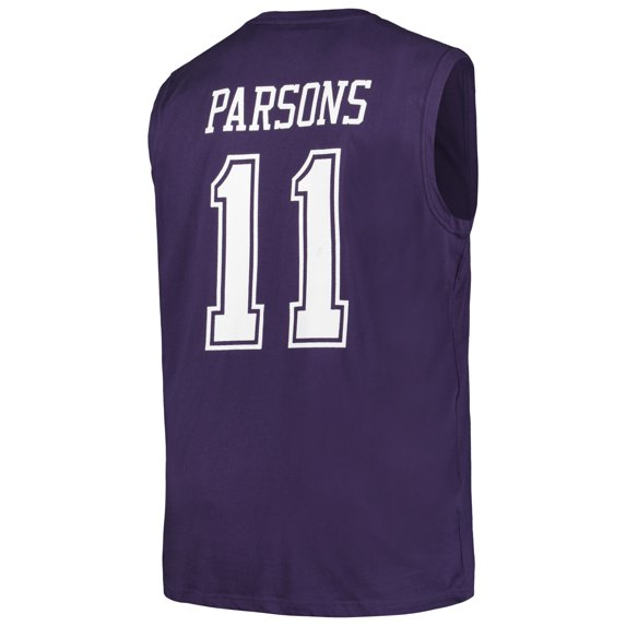 Men's Micah Parsons Navy Dallas Cowboys