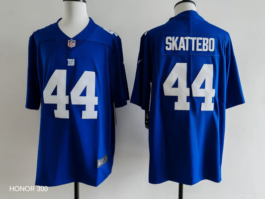 Men's New York Giants Cam Skattebo Jersey-Blue