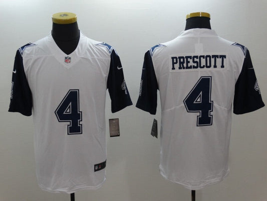 Men's Dallas cowboys Dak Prescott Jersey-White#4