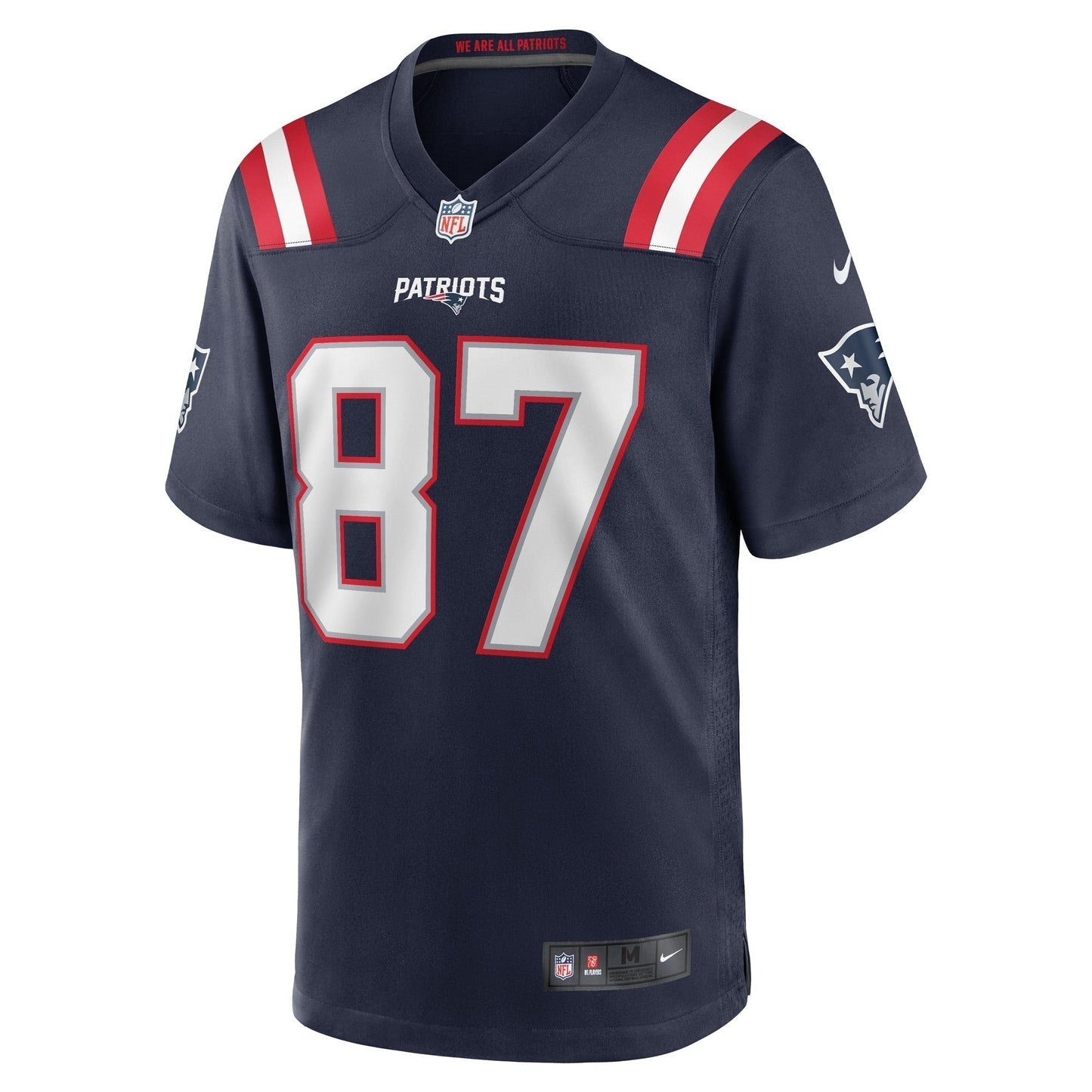 Matt Sokol New England Patriots Nike Game   Jersey - Navy