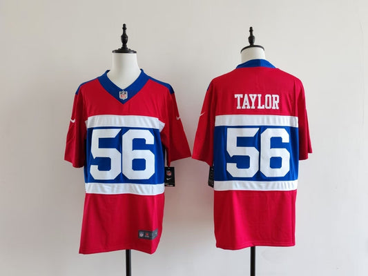 Men's New York Giants Lawrence Taylor Jersey-Red