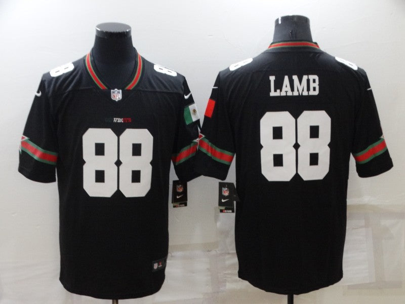 Men's Dallas Cowboys CeeDee Lamb #88 Black Game Player Jersey1