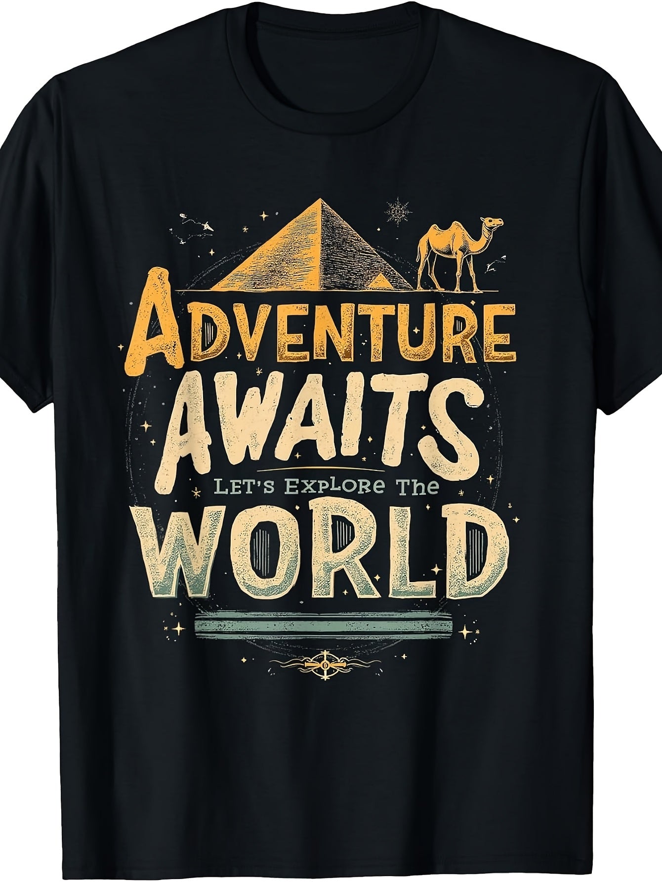 Adventure Awaits Let's Explore The World T-Shirt