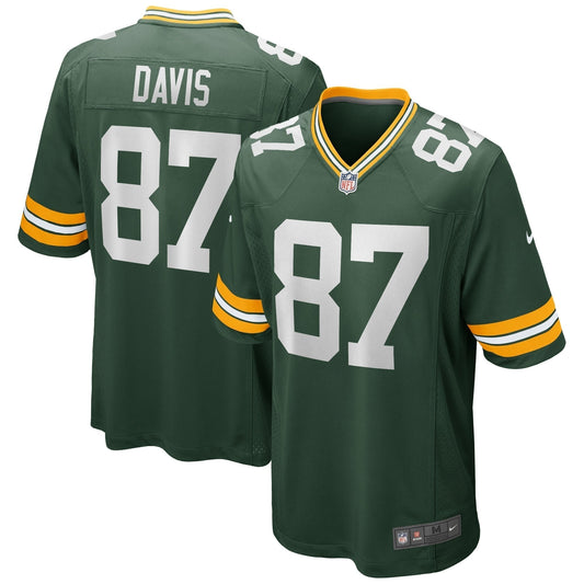 Willie Davis Green Bay Packers Nike Game Retired   Jersey - Green