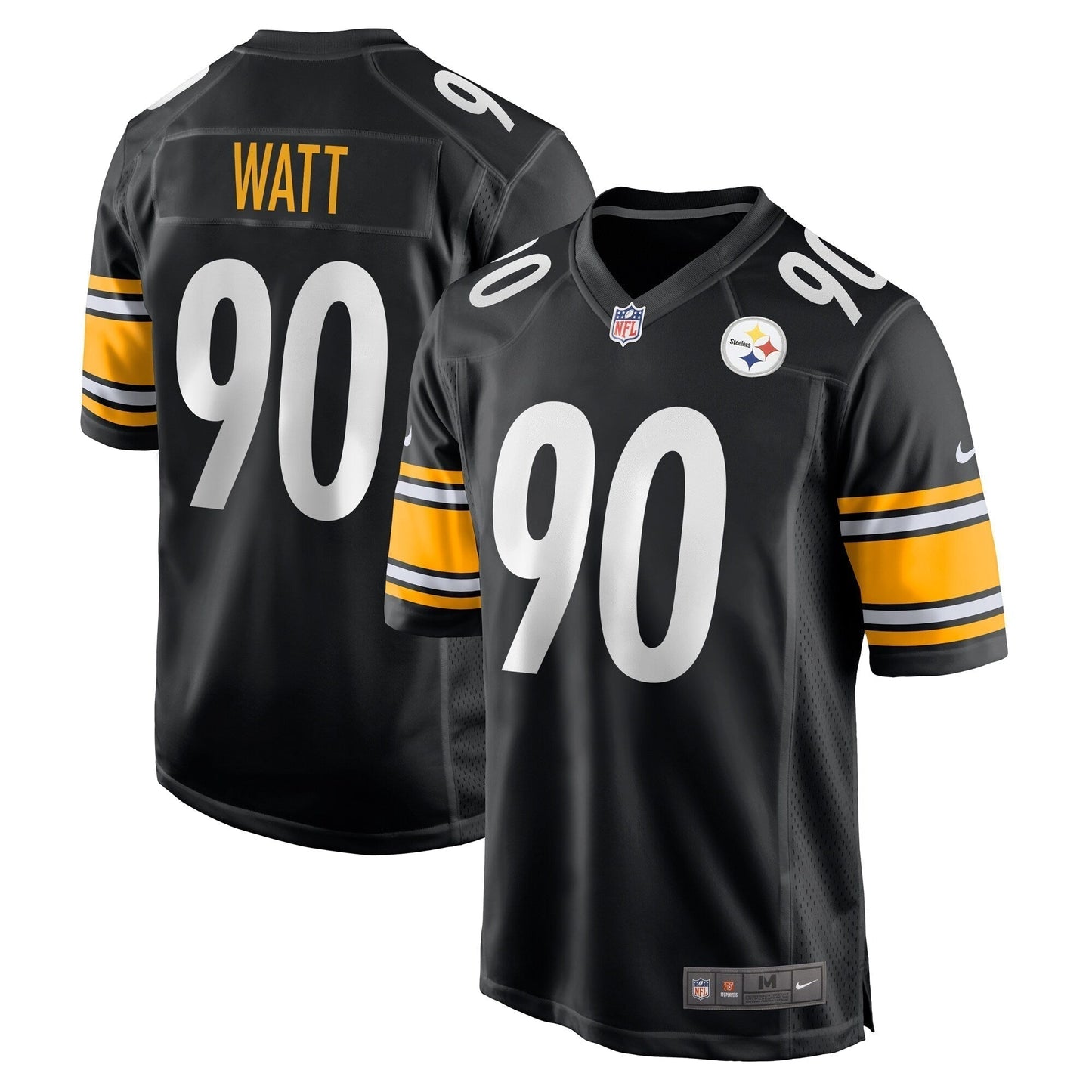 T.J. Watt Pittsburgh Steelers Nike Game Jersey - Black