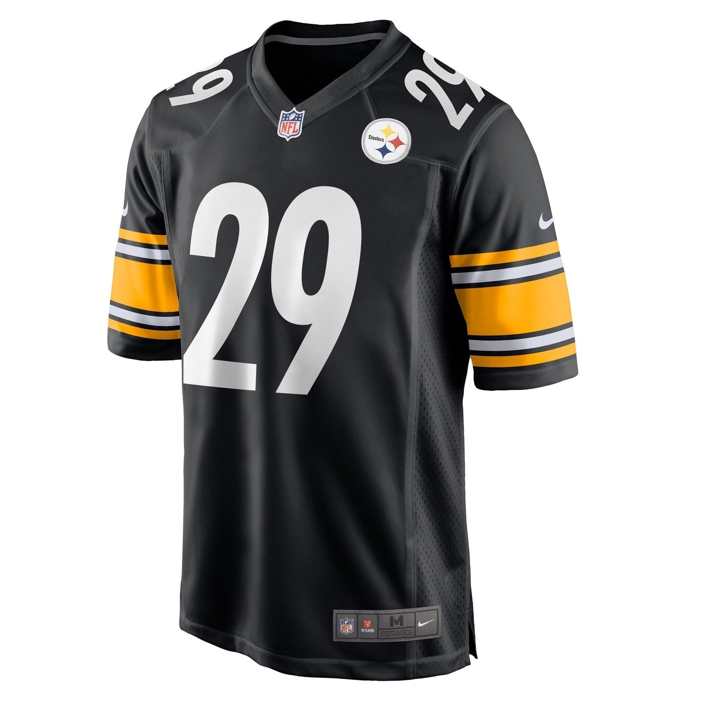 Levi Wallace Pittsburgh Steelers Nike Game   Jersey - Black