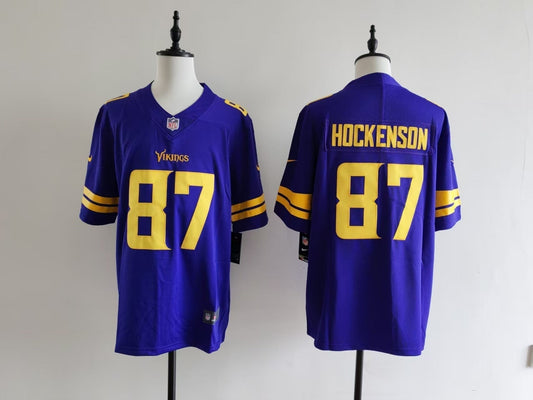 Men's Minnesota Vikings T.J. Hockenson Nike Jersey -  Purple