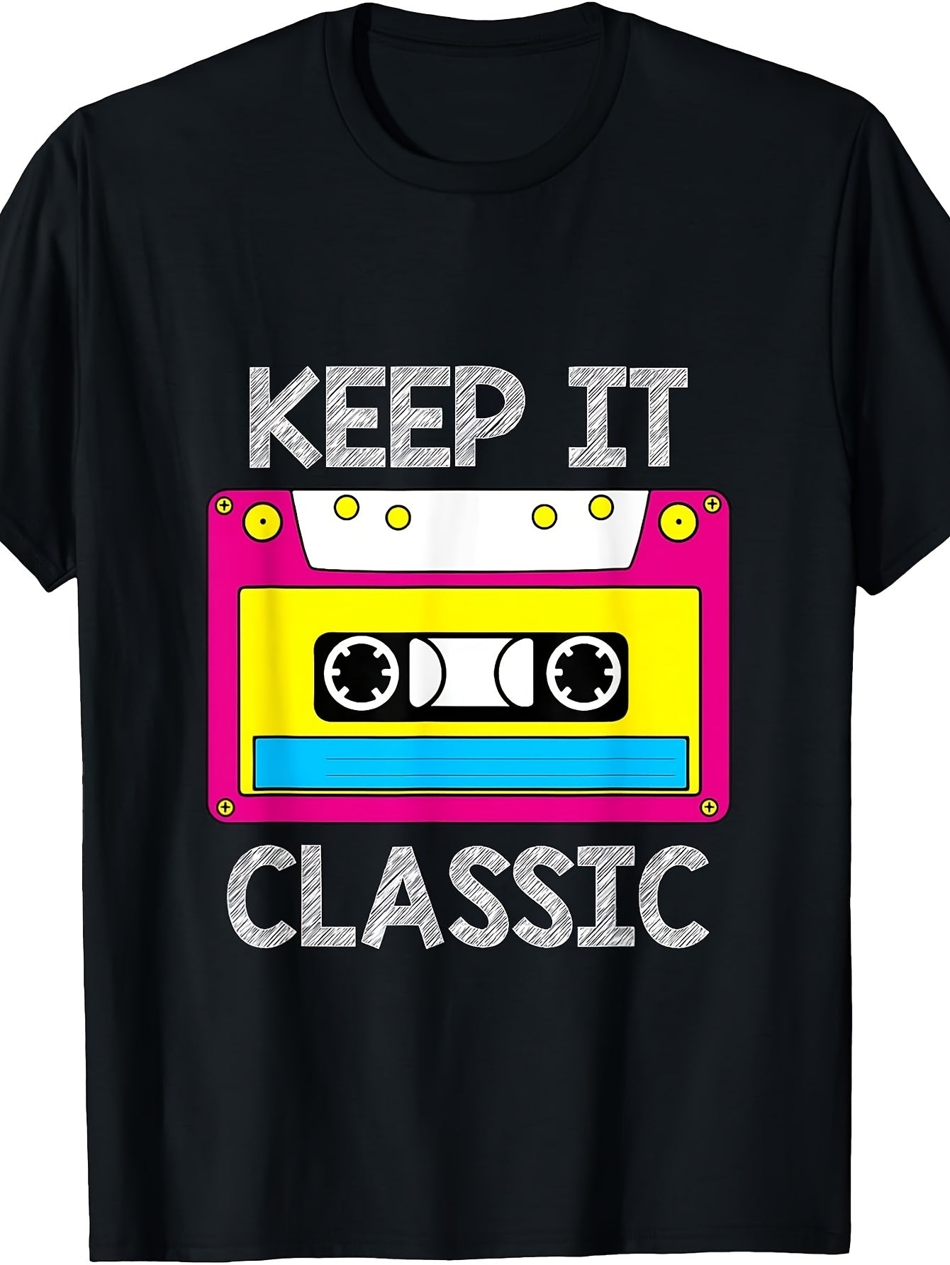 Retro Cassette Music Cassette Vintage Tape Mixtape T-Shirt