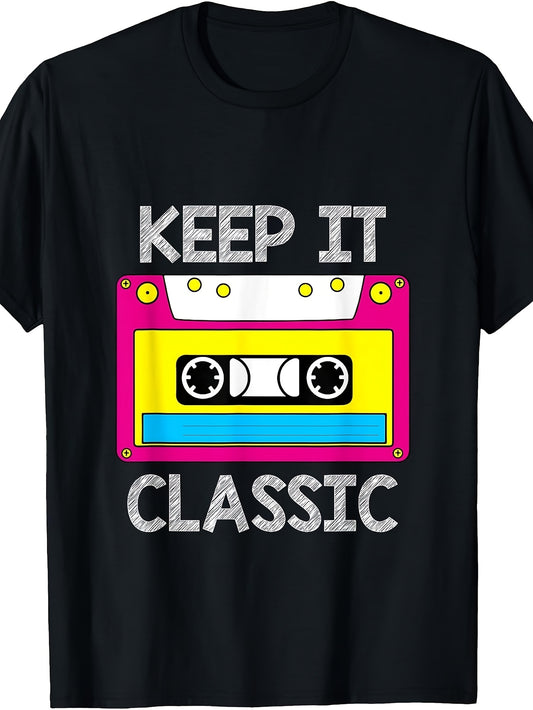 Retro Cassette Music Cassette Vintage Tape Mixtape T-Shirt