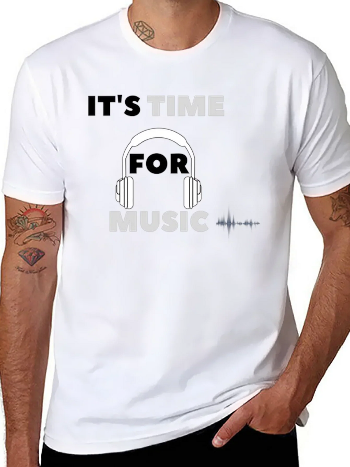 Its Time For Music T-Shirt - Cool Design