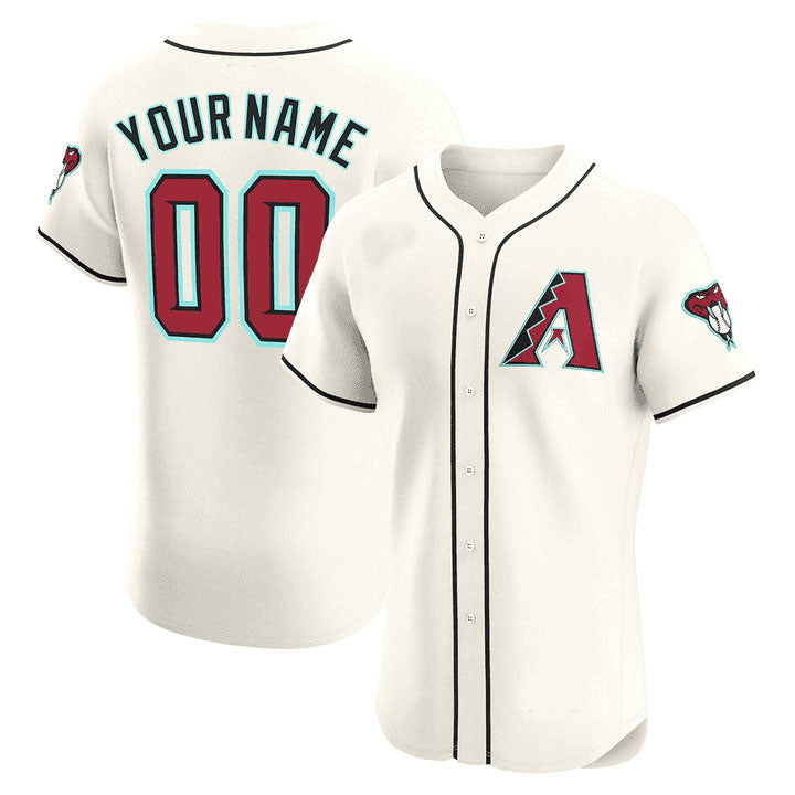 Custom A.Diamondbacks Flex Base Game Jersey ¨C Stitched Baseball Jerseys