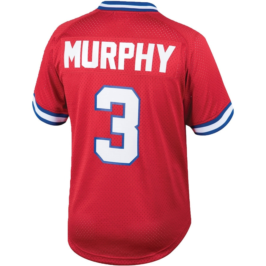 A.Braves #3 Dale Murphy Player  Mesh Batting Practice Baseball Jerseys - Red