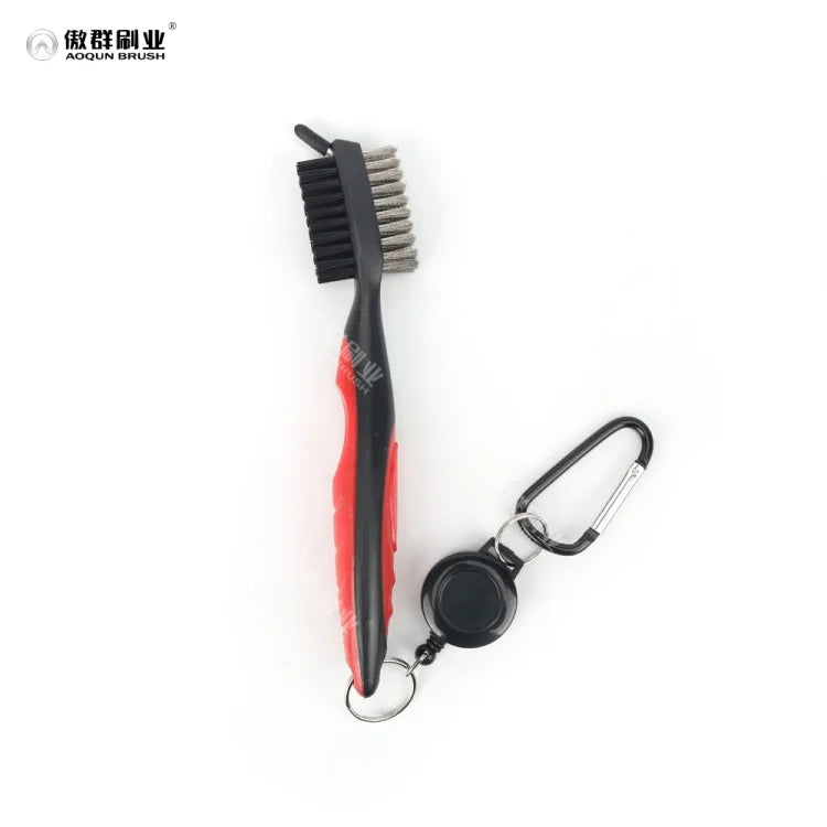 Industrial/DIY Grade Golf Metal Sharpener MK7 Water Brush Cleaner with Steel Wire OEM Customizable Golf Club Cleaner Brush