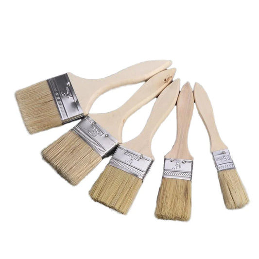 2 Inch Natural Bristle Fine Paint Brush with Wooden Handle for Wall Paint DIY Grade OEM 3-Year Warranty