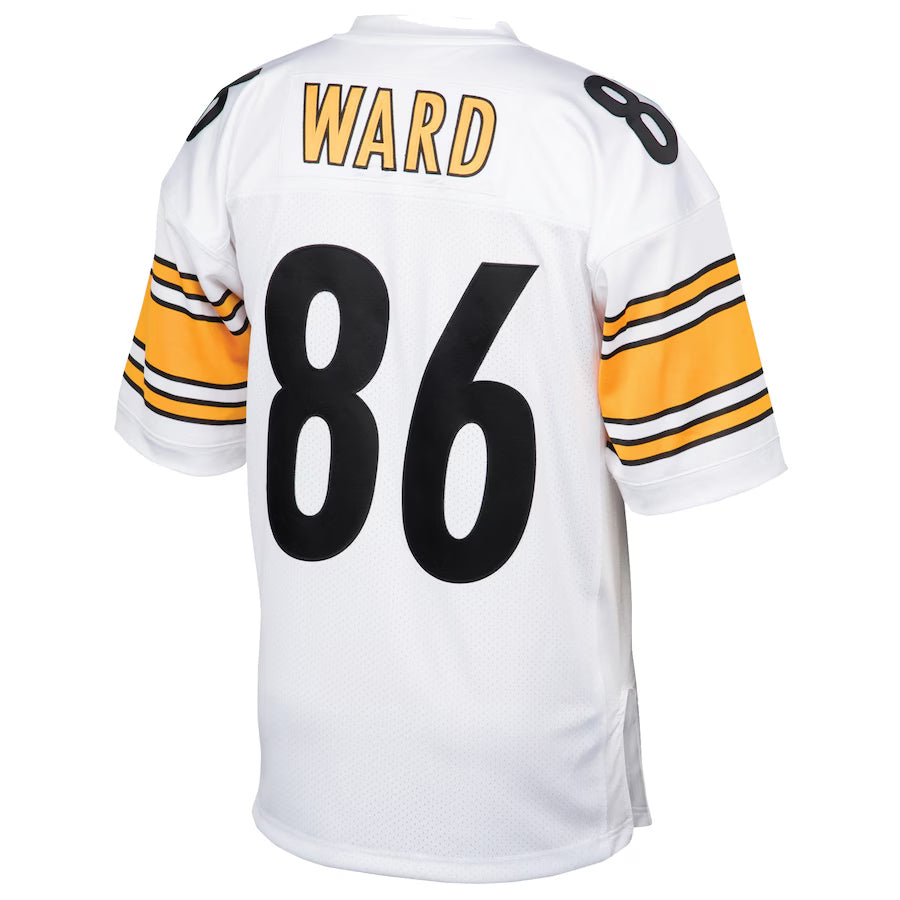 P.Steelers #86 Hines Ward Player  White Legacy Football Jerseys