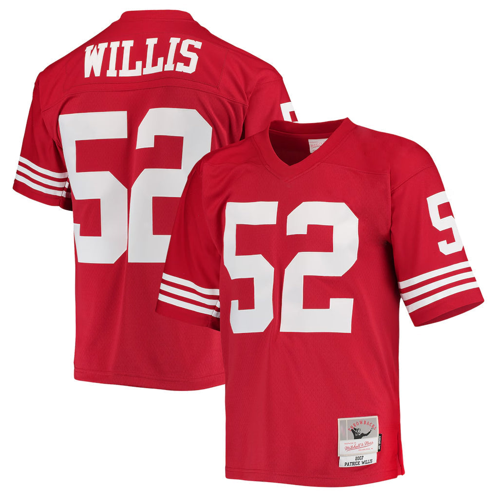 SF.49ers #52 Patrick Willis Player  Scarlet Legacy Football Jerseys