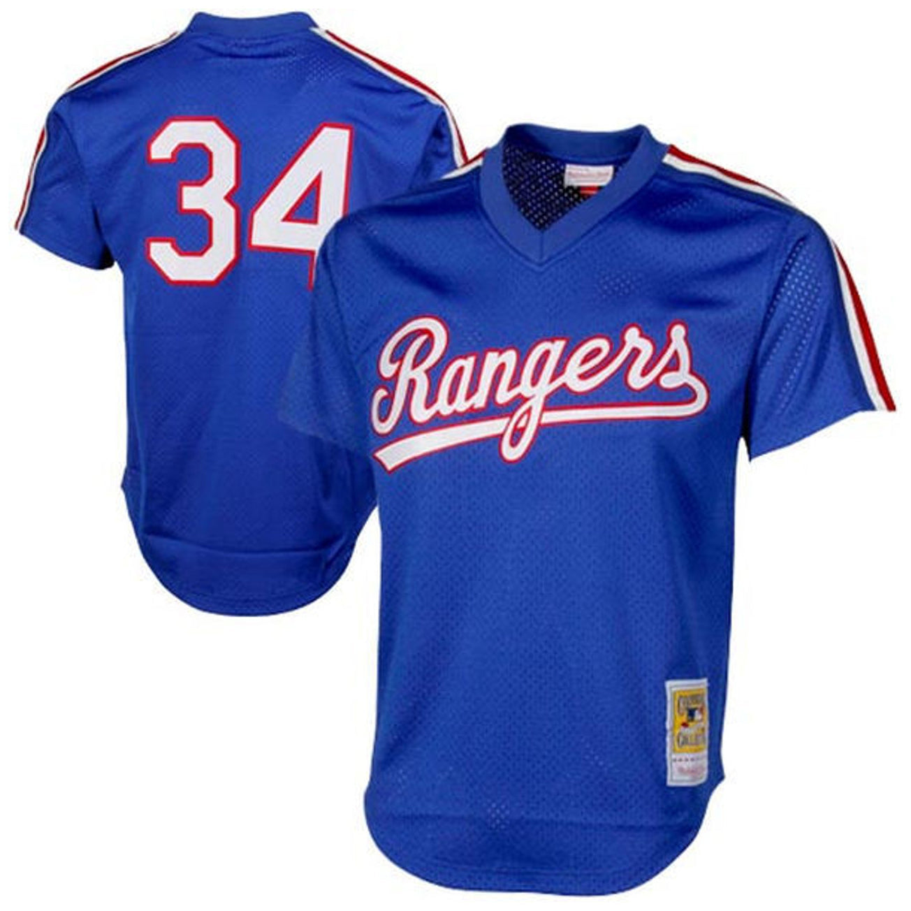 T.Rangers #34 Nolan Ryan  Royal 1989 Authentic Cooperstown Collection Baseball Jerseys
