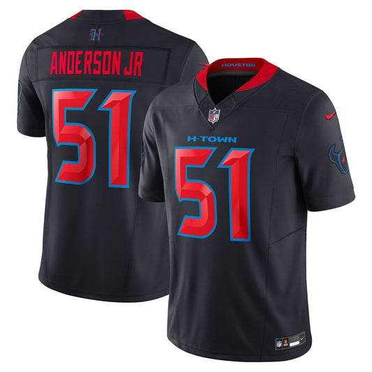 Will Anderson Jr. Houston Texans Nike 2nd Alternate Vapor F.U.S.E. Limited Jersey - Navy