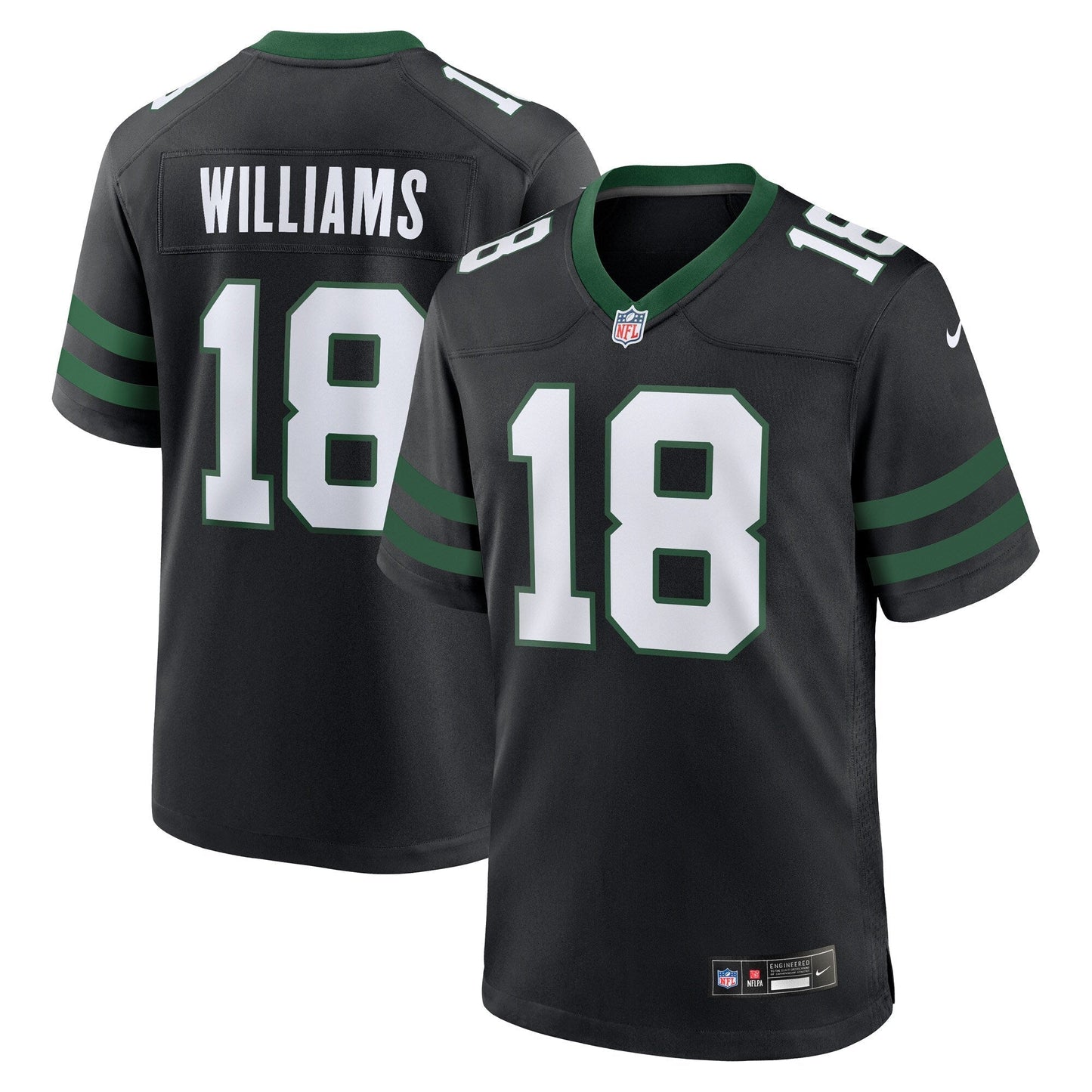 Mike Williams New York Jets Nike  Alternate Game   Jersey  Legacy Black