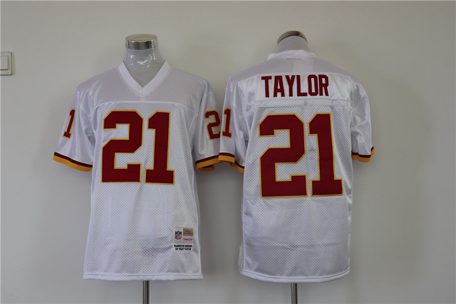 Men's Washington Redskins Sean Taylor  White Legacy Replica Jersey1
