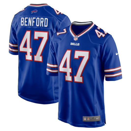 Christian Benford Buffalo Bills Nike Game Jersey - Royal
