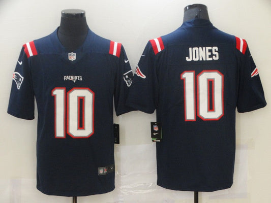 Men's New England Patriots Mac Jones #10 Navy Legend Jersey1