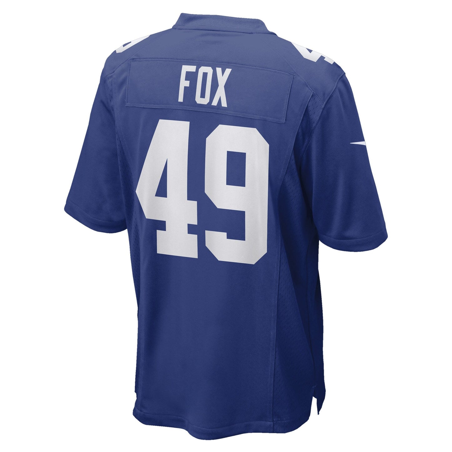 Tomon Fox New York Giants Nike Game   Jersey - Royal