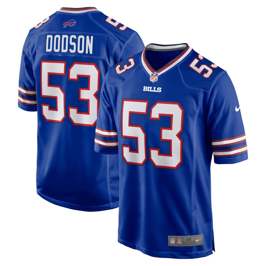 Tyrel Dodson Buffalo Bills Nike Game   Jersey - Royal