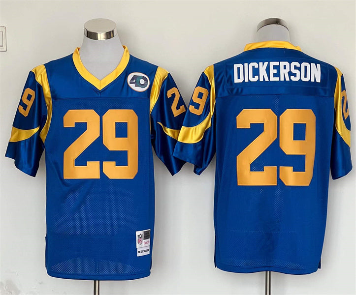 Men's San Louis Rams Eric Dickerson  Blue Legacy Replica Jersey1