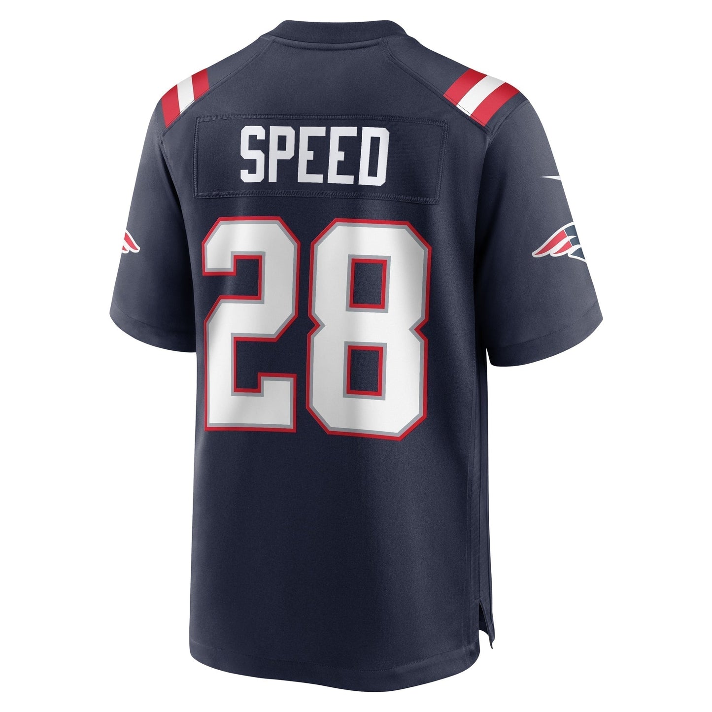Ameer Speed New England Patriots Nike Team Game Jersey -  Navy