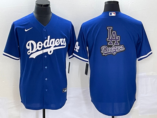 Men's Los Angeles Dodgers Royal Replica Team Jersey1