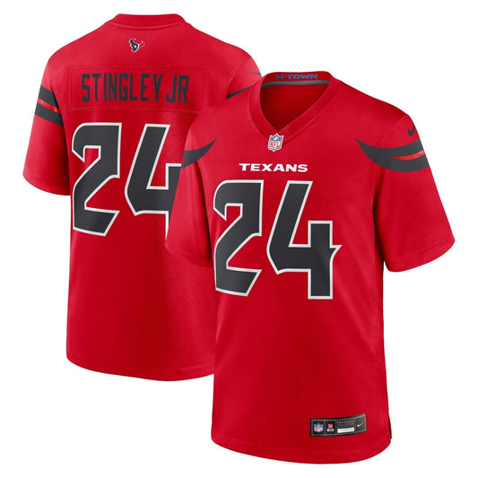 Derek Stingley Jr. Houston Texans Nike Alternate Game Jersey - Red